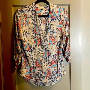 Split-neck tunic style top